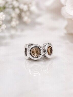 Pandora Silver Oval Lights Charm